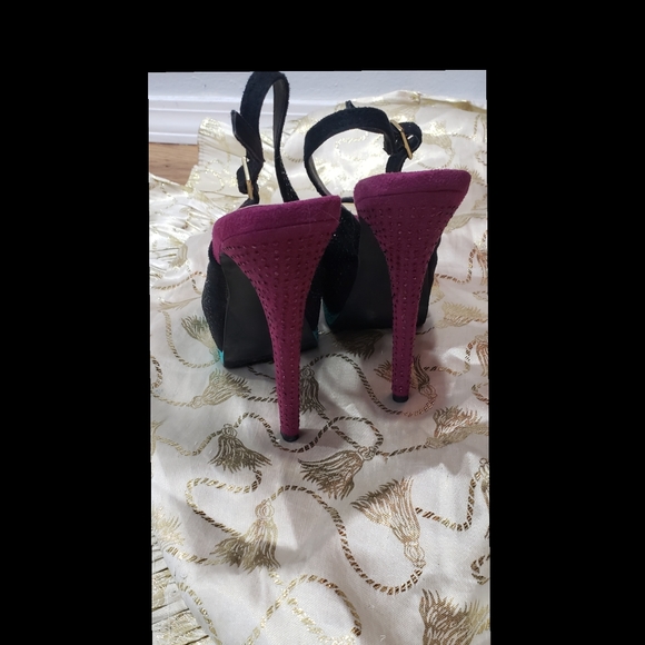 Rhinestone platform heels - Picture 3 of 5